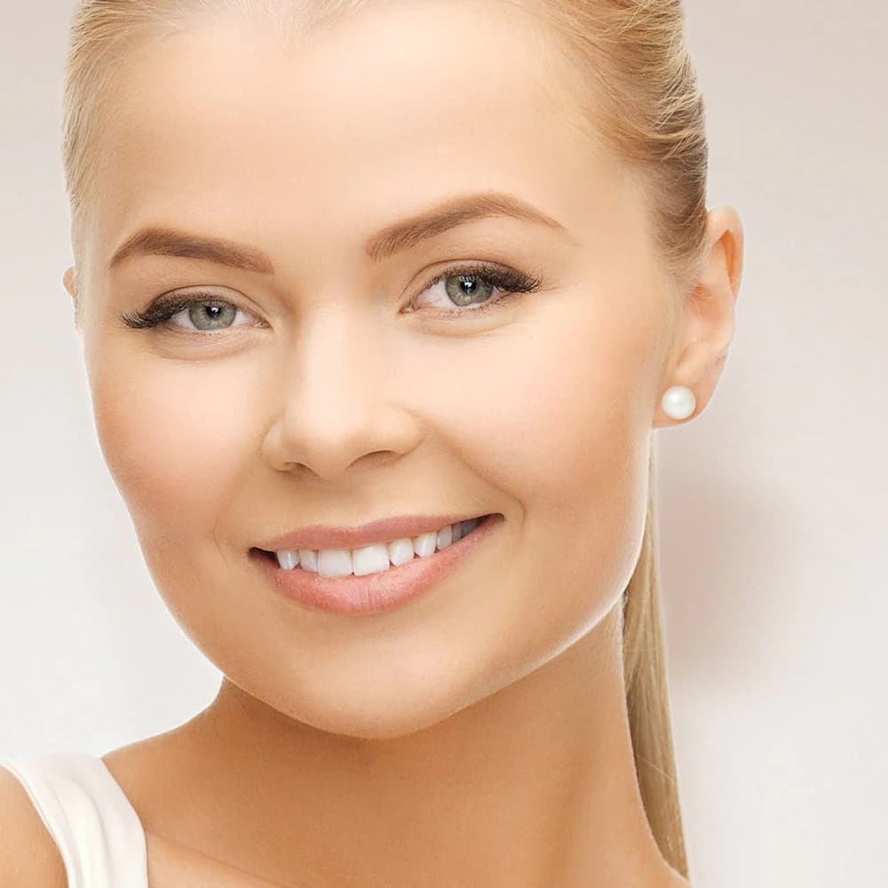 Boucles d'Oreilles Ancienne Perle