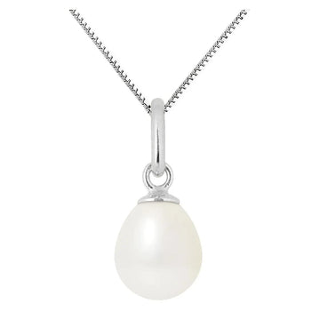 Pendentif avec Perle Blanche